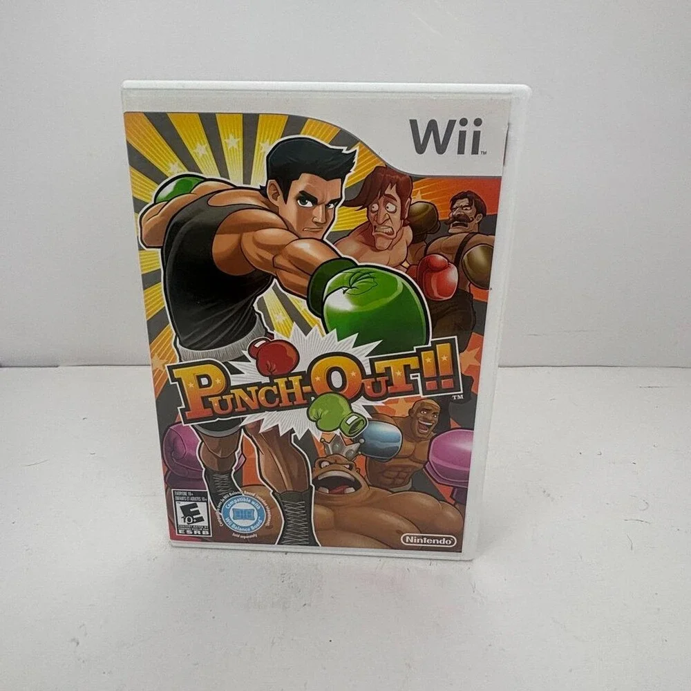 Punch-Out!! Wii (Nintendo Wii, 2009) Boxing Game Complete W/ Manual